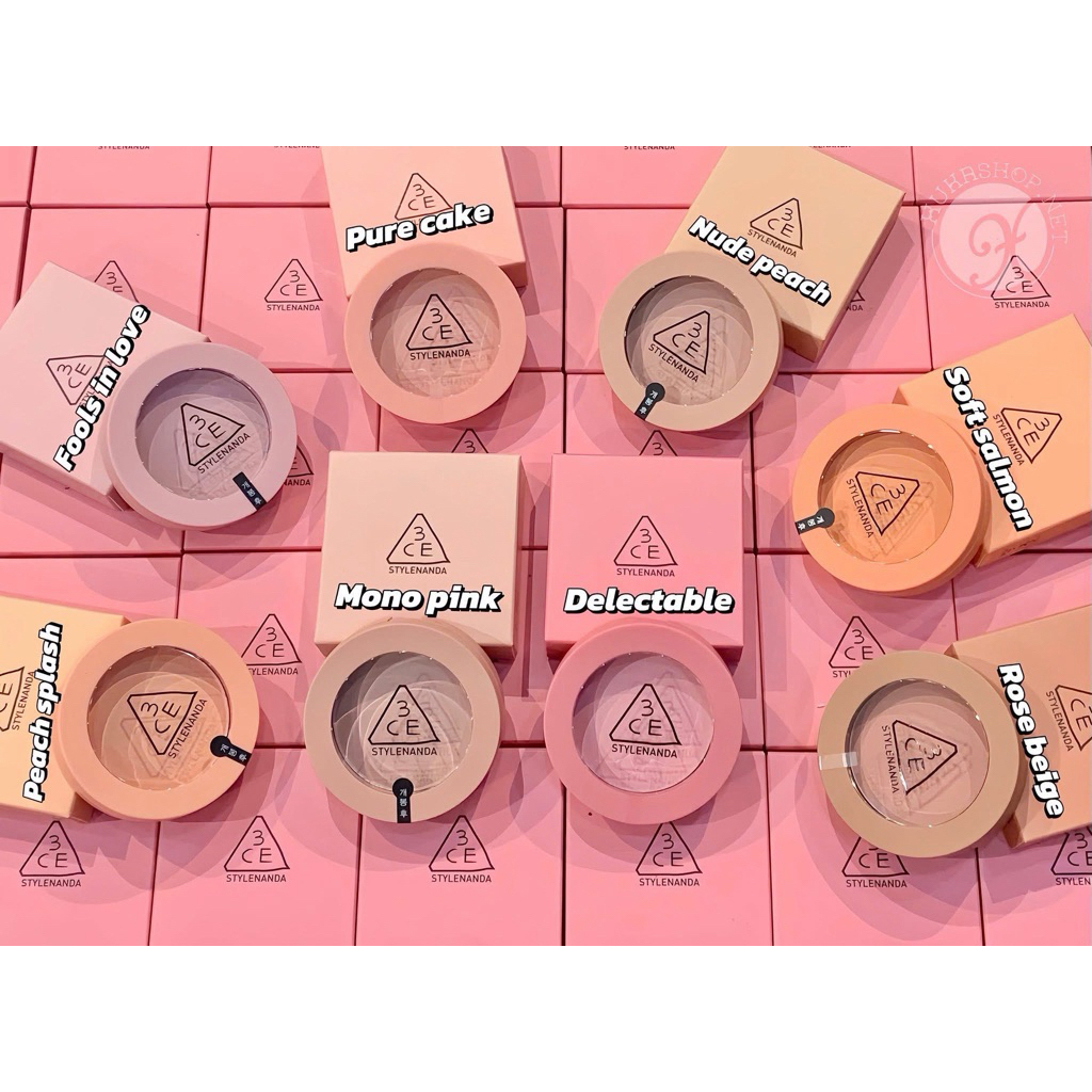 [AUTH 100%] PHẤN MÁ HỒNG 3CE MOOD RECIPE FACE BLUSH