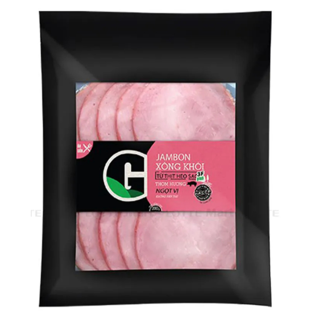 Jambon Xông Khói Feddy G Kitchen Gói 200G