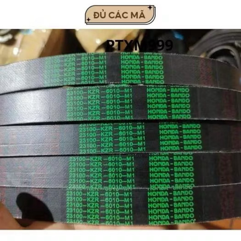 dây curoa lead 110,lead 125, air blade 125,air blade 110,vision,novo,sh