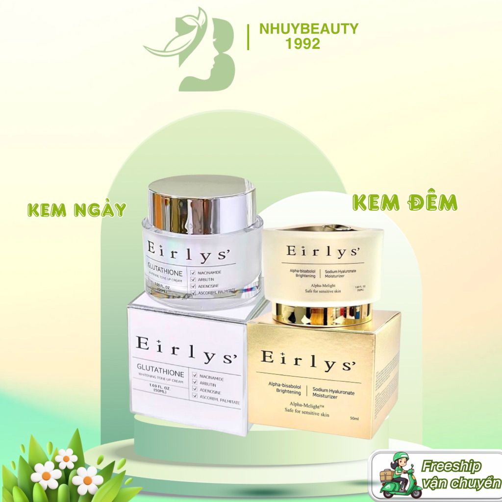[Tặng Mask] Kem Dưỡng Ngày & Đêm Eirlys'
