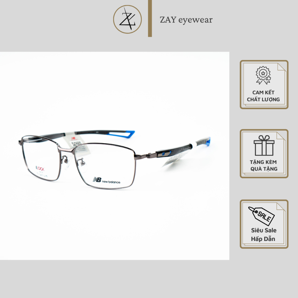 Gọng thể thao New Balance Eblock NB07056 fullbox - Tem chính hãng