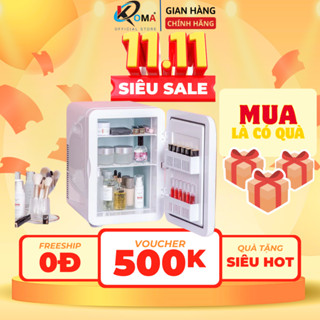  Tủ Lạnh Mini 6L Đa Năng – Đựng Mỹ Phẩm Dùng Trên Ô Tô Làm Lạnh Nhanh Siêu Tiết Kiệm Điện Có Bảo Hành 