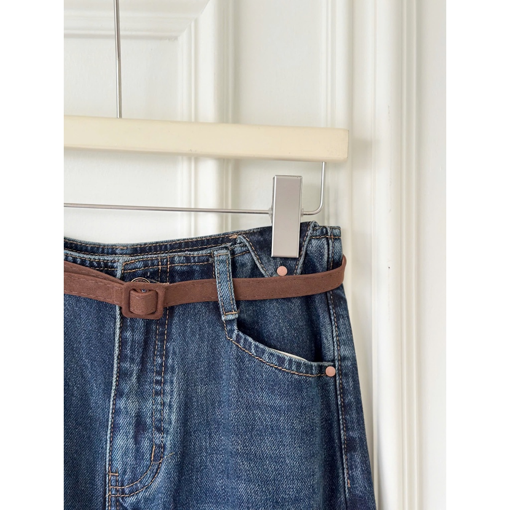 (Harmony) Quần jean ống rộng, form thiết kế mới trẻ trung thời trang thiết kế Calie Qj026 | BigBuy360 - bigbuy360.vn