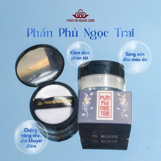  FS  Phấn Phủ Ngọc Trai Kiềm Dầu Phấn Nụ Hoàng Cung 2 Màu Trọng Lượng 25g 