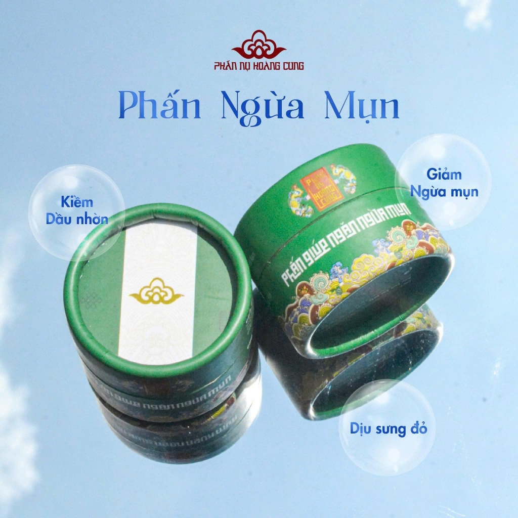 [Live KOL] Phấn Ngừa Mụn Phấn Nụ Hoàng Cung 25g