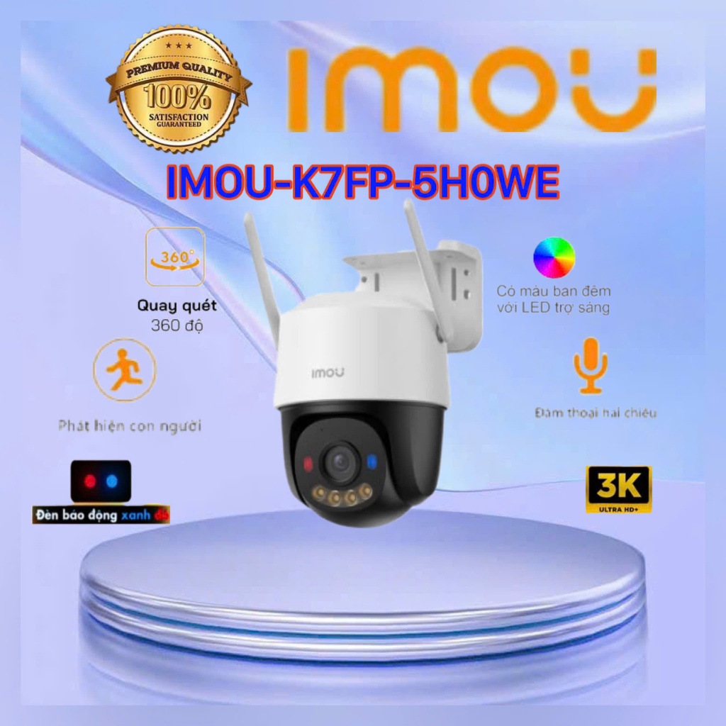 Camera Wifi iMOU Cruiser SC 3K 5MP (IPC-K7FP-5H0WE)