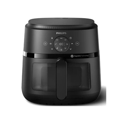 Nồi Chiên Không Dầu Điện Tử Philips NA230/00 6.2 lít1700W Cửa Sổ Kính, - Hàng Chính Hãng