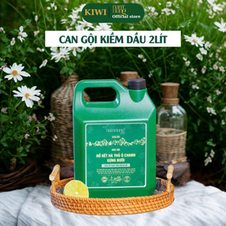   2000ml Dầu gội dầu xả thảo dược NAM NUNG xanh lá kiềm dầu hỗ trợ giảm rụng dưỡng tóc mềm mượt tơi phồng 