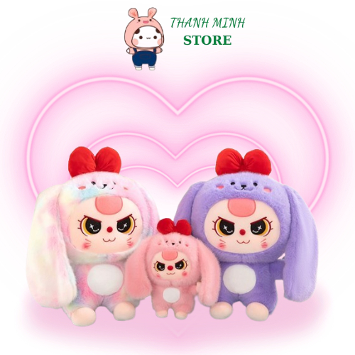 Gấu Bông Baby Three Bé Ba Size To - Thú Nhồi Bông Baby Three Đồ Chơi Quà Tặng Ý nghĩa THANH MINH STO