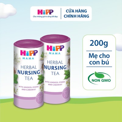 [KOL] Trà cốm lợi sữa HiPP cho mẹ sau sinh 200g