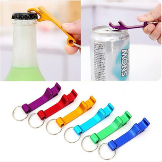 Combo 3 Móc Khóa Khui Bia Mini Hợp Kim Nhôm Đa Năng Nhiều Màu