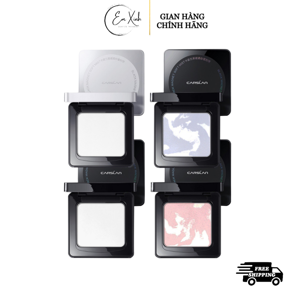 Phấn Phủ Nén kiềm dầu Carslan 24h Phấn Phủ trang điểm Lâu Trôi Kiềm Dầu 8g Carslan Việt Nam