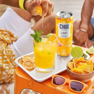 Combo 4 Thùng CHILL COCKTAIL LIGHT Mix 6 Vị (48 Lon x 320ml) Nước Cocktail Trái Cây Gu Nhẹ 3% Ít Cồn Sống REAL Là CHILL