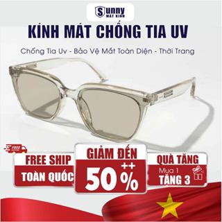  Kính Râm Chống Tia Uv Bảo Vệ Mắt Kính Gọng Vuông Chống Nắng Thời Trang Nam Nữ Đi Làm Đi Học Đi Chơi 