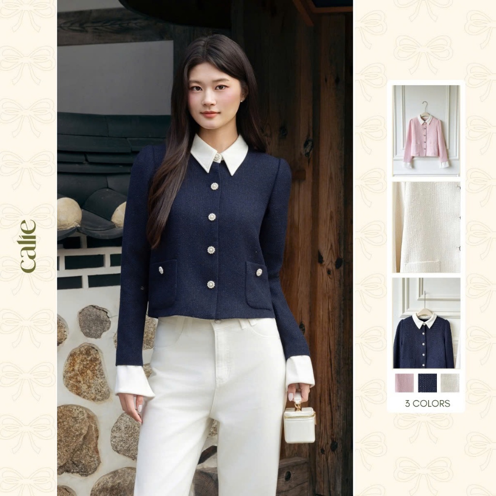 (Harmony) Quần jean ống suông, chất liệu mềm mướt, đứng form tôn dáng thời trang nữ Calie Qj027 | BigBuy360 - bigbuy360.vn