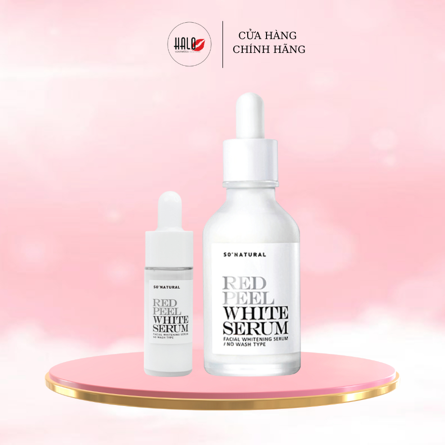 Serum So' Natural Red Peel White