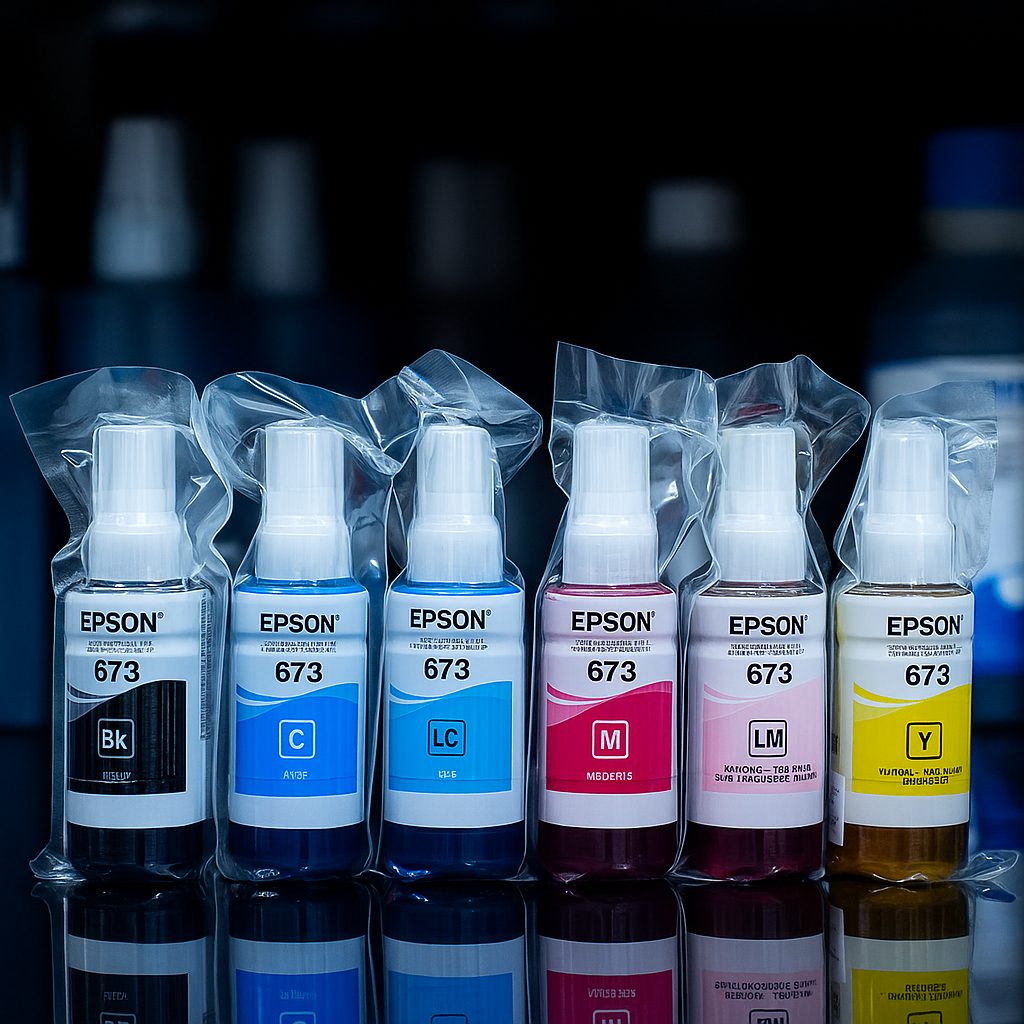 Mực Màu Epson 673 Cho Các Dòng Máy In Màu EPSON
