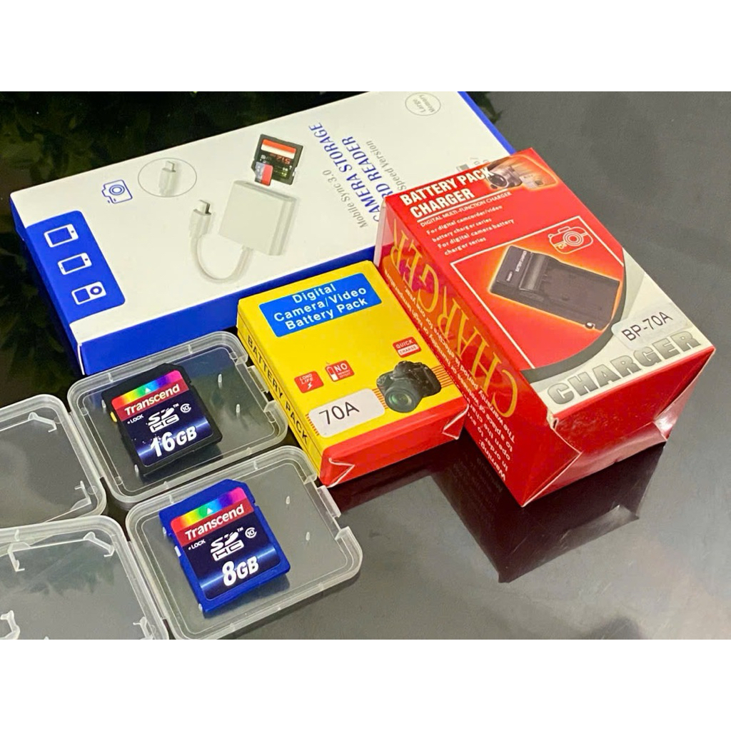 Bộ Sạc pin, thẻ cáp BP70A