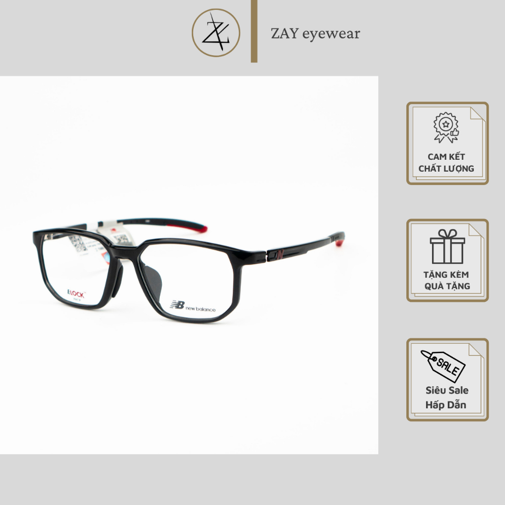 Gọng thể thao New Balance Eblock NB09325 fullbox - Tem chính hãng