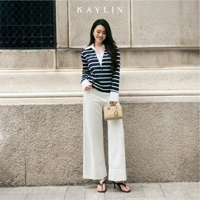 Quần Jean KAYLIN form Basic ống suông chất vải denim dầy dặn phong cách - N2391