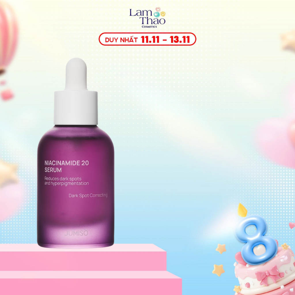 Tinh Chất Dưỡng Sáng Mờ Thâm Jumiso Niacinamide 20 Serum
