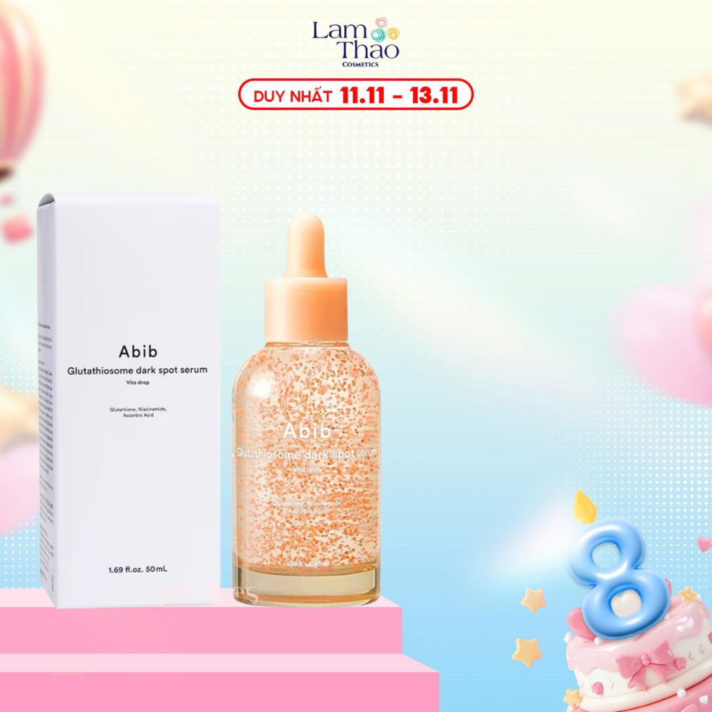 Tinh Chất Dưỡng Sáng Da, Mờ Thâm Abib Glutathiosome Dark Spot Serum Vita Drop