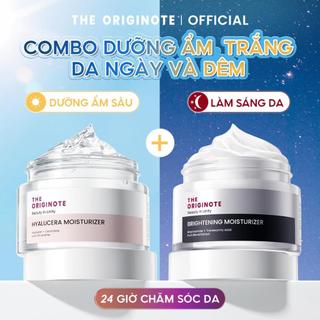  Combo 2 kem dưỡng The Originote dưỡng ẩm và dưỡng trắng da mặt 24H chăm sóc da Moisturizer 50g+50g 
