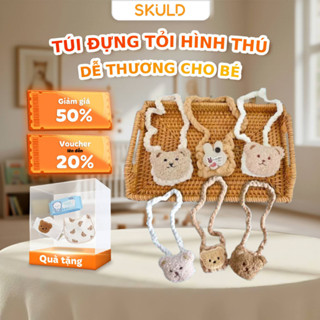 Combo 2 Túi Đựng Tỏi Thú Bông Đáng Yêu – Phụ Kiện Xinh Cho Bé, Túi Trang Trí Phong Cách Hàn Quốc SKULD
