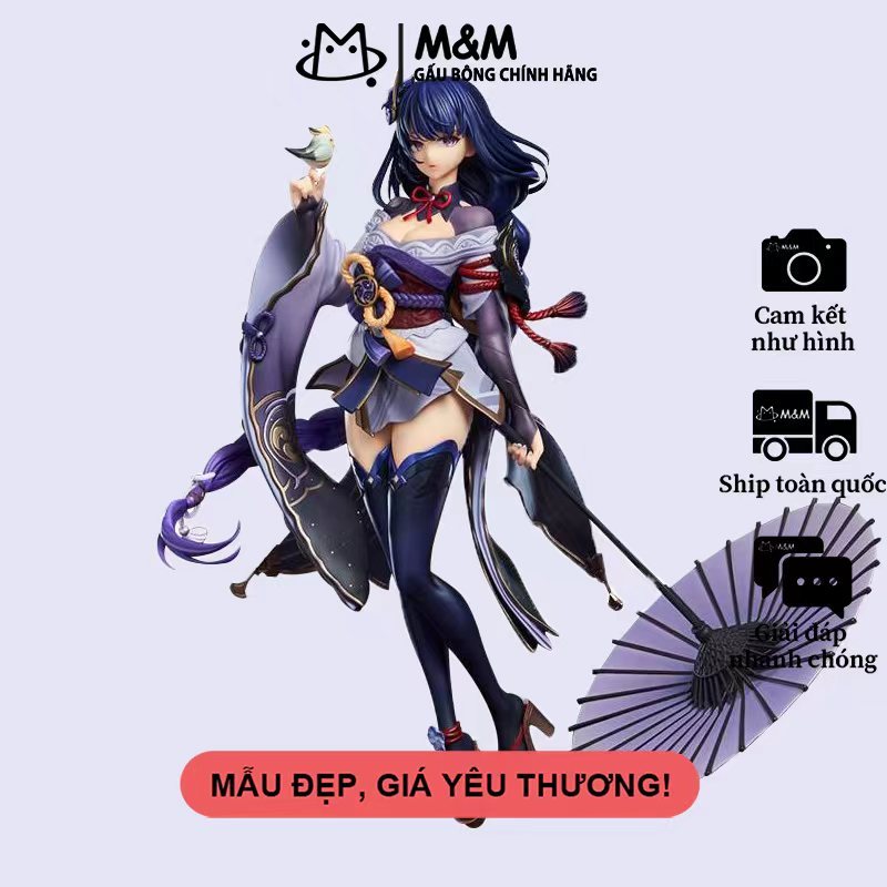 Figure Raiden Shogun - Furina - Ganyu - Hu Tao - Zhongli - Genshin Impact - Mô Hình Để Bàn