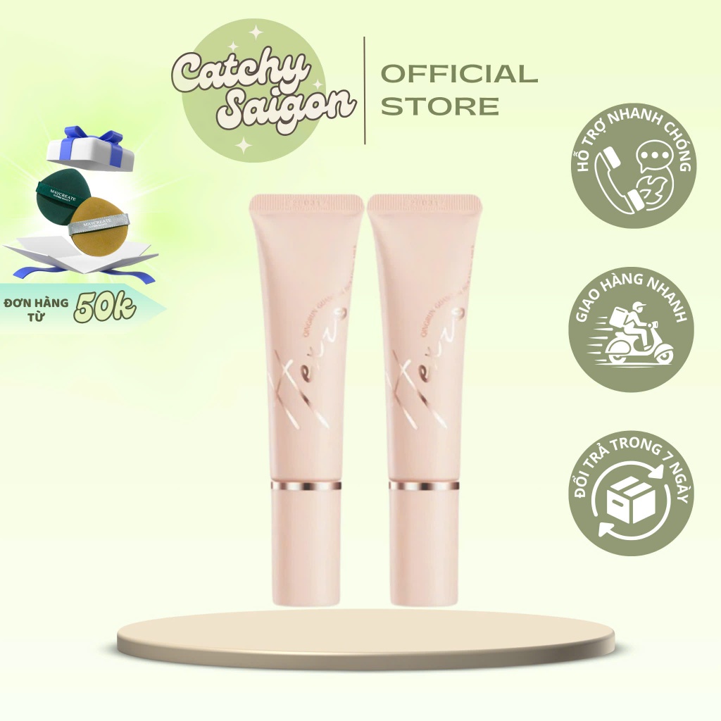 [HEXZE] Kem Lót Hexze Dạng Tuýp Vỏ Da Nâng Tone Hiệu Chỉnh Màu Da, Isolation Milk 30g