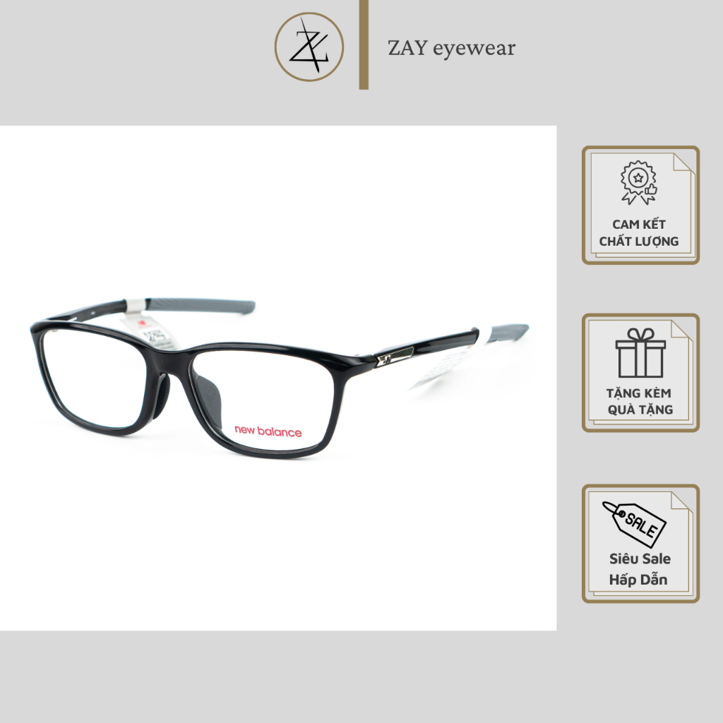 Gọng thể thao New Balance Eblock NB09385 fullbox - Tem chính hãng