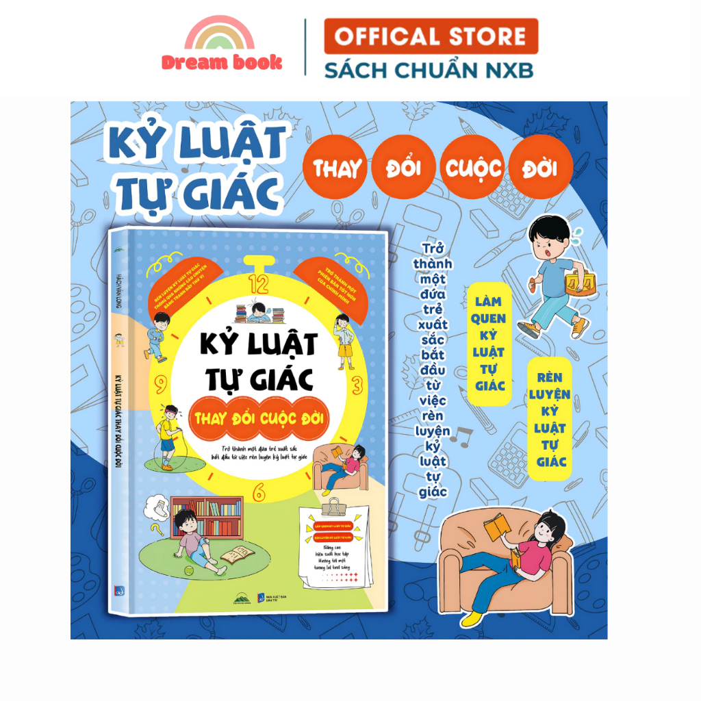 Sách-  Kỉ Luật Tự Giác - Thay Đổi Cuộc Đời ( Milo Steam )