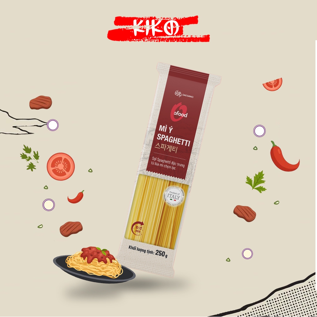 Mì Ý Spaghetti OFOOD - Gói 250g
