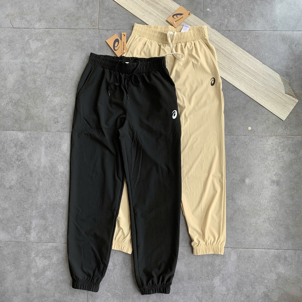 [Chính Hãng] Quần Dài Jogger Thể Thao Asics - Công Nghệ Vải onAir - ĐEN (16)