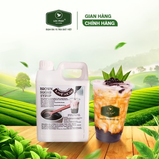  SIRO ĐƯỜNG ĐEN LOFACO 2.5KG - NGUYÊN LIỆU DÙNG PHA CHẾ ĐỒ UỐNG - TRÀ SỮA LATTE 