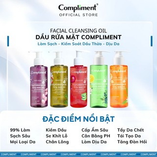 Gel sữa rửa mặt Compliment No Problem giảm mụn