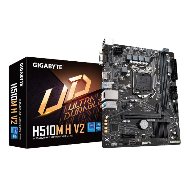 Mainboard SK 1200 v1-2 GIGABYTE H510M-H V2 Chính hãng (VGA, HDMI, M.2 PCIe/NVMe, LAN 1000Mbps, 2 khe