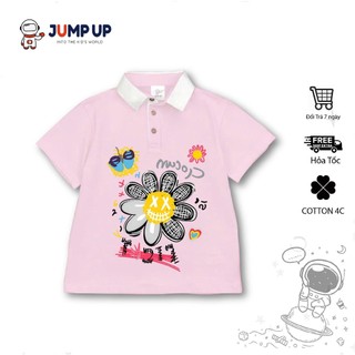 Áo Cho Bé Đi Học Cấp 1, Áo Học Sinh Tiểu Học Nữ Polo Ngắn Tay, Chất Cotton Dành Cho Bé Gái