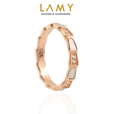 Nhẫn nữ LAMY Serpenti Viper Rose Gold 8047