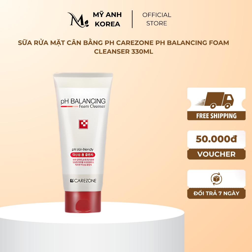 Sữa rửa mặt cân bằng pH Carezone pH Balancing Foam Cleanser 330ml