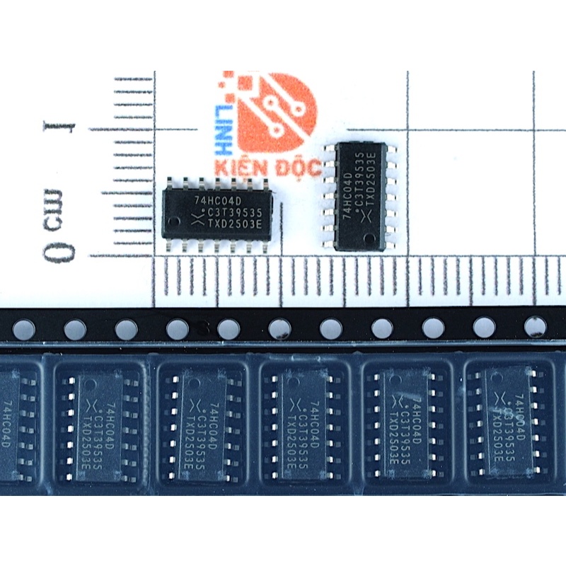 [Combo 10 chiếc] 74HC04D, 74HC04 IC Số SOP-14 3.9mm Nexperia