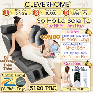  Đệm Massage Toàn Thân Chính Hãng ZLIFE Z120 Pro Nệm Ghế Mát Xa Cho Sức Khỏe Gia Đình 