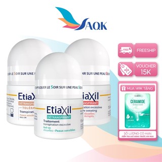 Lăn khử mùi EtiaXil Detranspirant (15ml) - Giúp giảm tiết mồ hôi, giữ vùng da dưới cánh tay khô thoáng và dễ chịu