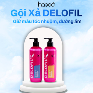  Dầu Gội Xả Phục Hồi Đa Năng DELOFIL Làm Sạch Dưỡng Ẩm Sâu Cho Tóc 500ml 