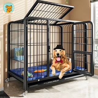  🐱Petorldog🐶 Chuồng Chó Nan Ống Lồng chó Cao Cấp Sơn Tĩnh Điện Dành Cho Chó Lớn Mới Tặng Khay Vệ Sinh 