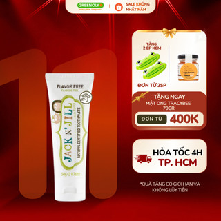 Kem đánh răng cho bé hữu cơ Jack N' Jill Vị Tự Nhiên Úc Organic chính hãng, cho bé trên 6 tháng, có thể nuốt