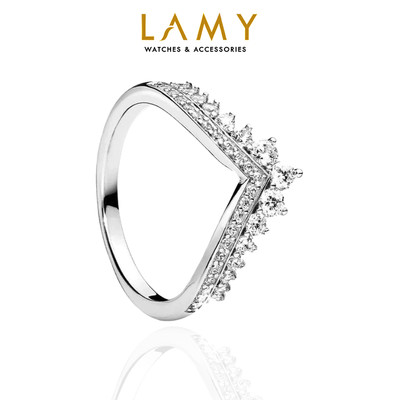 Nhẫn bạc nữ LAMY Princess Wishbone Silver Ring 8058