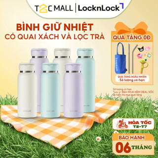  Bình Giữ Nhiệt LocknLock 650ML-800ML Sling Ring Có Quai Xách Cute Màu Pastel LHC4321-4322 T2C Mall 