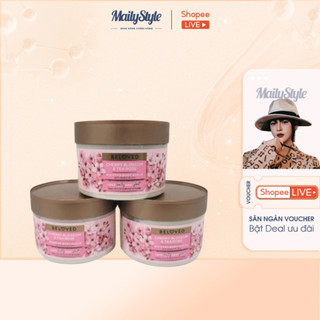  H90_ Tẩy tế bào chết toàn thân Beloved Cherry Blossom & Tea Rose hũ 280gr 
