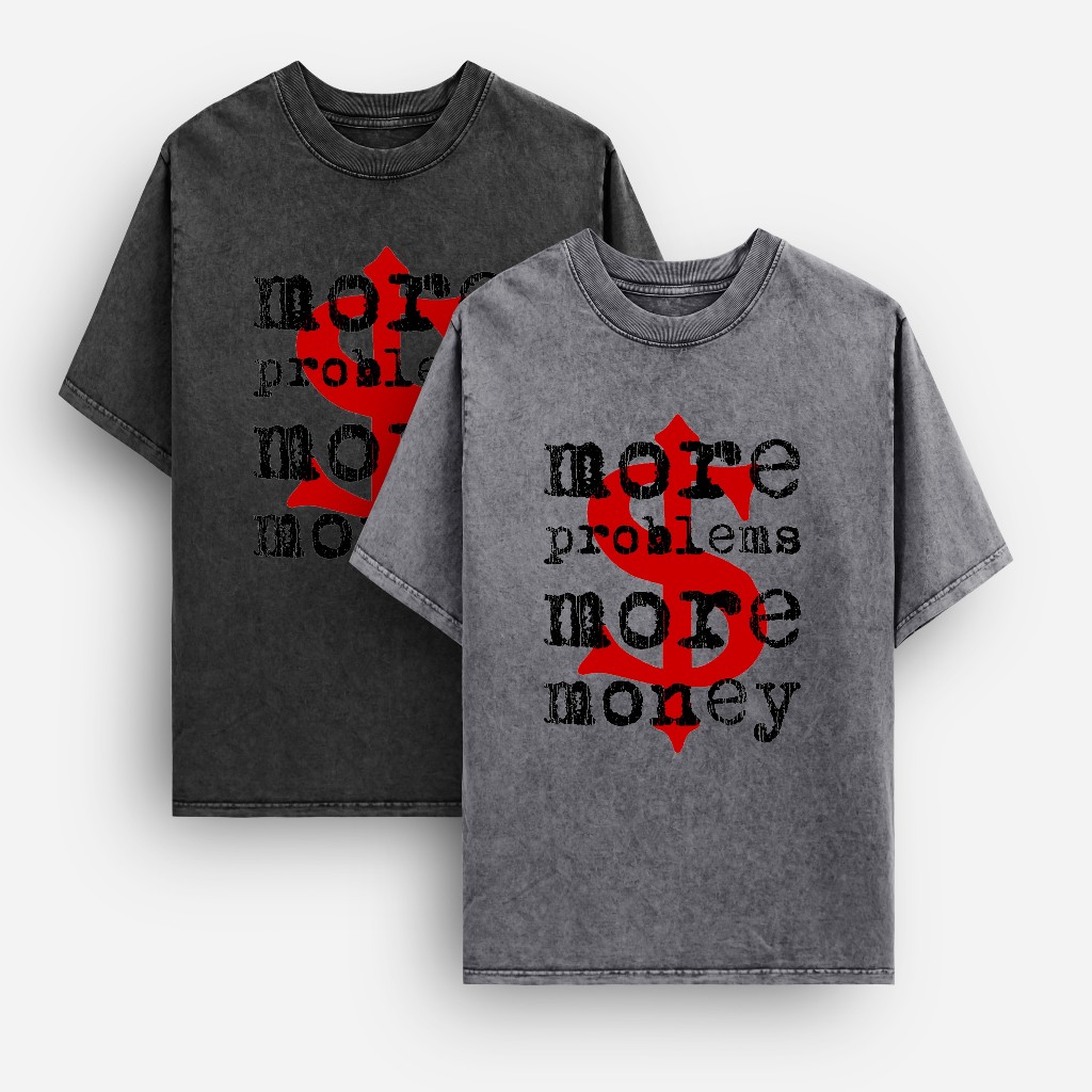 Áo thun oversize MONEY phom rộng tay lỡ dành cho nam nữ - SECOND MAKER